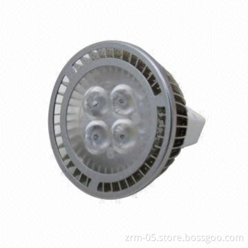 High-brightness LED Downlight, 4W, MR16, 12V AC/DC